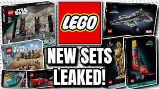 NEW LEGO SET LEAKS Star Wars Technic Marvel amp MORE [upl. by Bergerac]