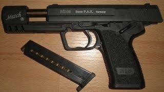 My new blank gun the Röhm RG96 with match weight [upl. by Anibas]