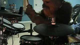 Chewbacca Playin Drums  Roland TD12 electronic kit [upl. by Finstad]