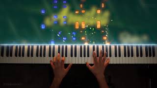 Yann Tiersen  La Noyee Amelie Piano Cover Intermediate [upl. by Surdna]