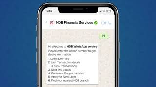 HDBFS WhatsApp Account Management [upl. by Coco]