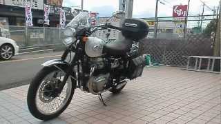 Cafe Racer W650 kawasaki W650オーナーズクラブ [upl. by Gerlac614]