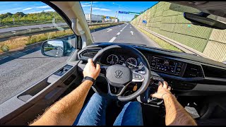 2022 Volkswagen Caravelle T61  20 TDI 150HP  POV Test Drive [upl. by Shep]