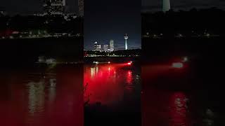 Niagara Falls at Night New York State USA [upl. by Ennaeiluj151]