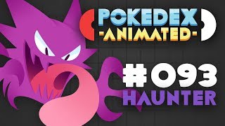 Pokedex Animated  Haunter [upl. by Annal]