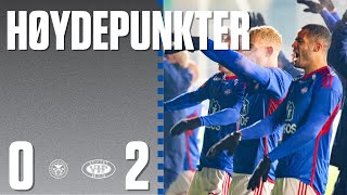 HØYDEPUNKTER HamKam 02 Vålerenga [upl. by Annahgiel]