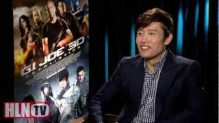 GI JOE RETALIATION interviews ByungHun Lee [upl. by Ganley727]