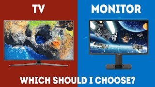 TV vs Monitor For Gaming – Which Should I Choose Simple Guide [upl. by Ryley]