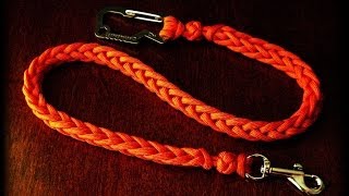 How to make a twopeg spool knit paracord lanyard [upl. by Zetana]