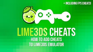 Lime3DS Cheats How to add cheats to Lime3DS emulator [upl. by Bainter878]