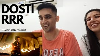 Punjabis react to Dosti Music Reaction Video RRR Amit Trivedi NTR Ram Charan Ajay SS Rajamouli [upl. by Cirnek]