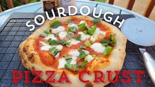 Simple and Easy Sourdough Pizza Crust  Sourdough Recipe [upl. by Leikeze]