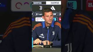 THIAGO MOTTA SVELA LA FORMAZIONE PER GENOA JUVE [upl. by Itsirk406]