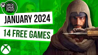 Xbox Game Pass January 2024 Games  Xbox Game Pass January 2024 [upl. by Roti]