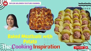 Homemade Baked Meatballs with Potato food cooking chef recipe delicious baked homemade [upl. by Suzanne270]