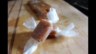 Salted Soft Caramels Candy Making Without Corn Syrup [upl. by Neelac]