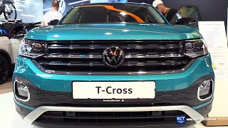 2023 Volkswagen T Cross Style 10 TSI  Exterior and Interior Walkaround  2022 Sofia Motor Show [upl. by Roselani]