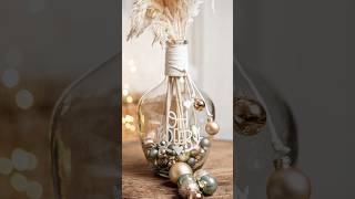 Schöne und schnelle Weihnachtsdeko selber machen 🎄 christmas diy diyhomedecor [upl. by Riggall]