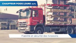 Magasinier et chauffeur poidlourd chez SaintGobain Distribution Batiment France [upl. by Liddle311]