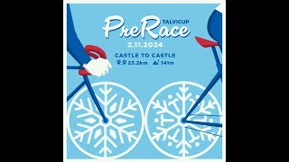 Cycling Finland preTalviCup race 1 Castle to Castle 520690 Total 24km [upl. by Mrots]