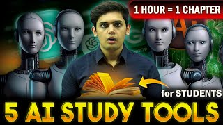 5 Secret Study Tools of Topper🔥 FREE AI Tools for Students Prashant Kirad [upl. by Ddarb]