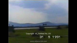 Aerodrom Željava autentične video snimke slijetanja 1991 [upl. by Hollinger]