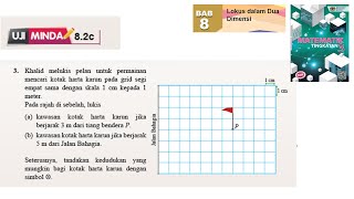 KSSM Matematik Tingkatan 3 Bab 8 lokus dalam dua dimensi uji minda 82c no3 buku teks form 3 [upl. by Adnopoz]