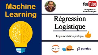 Exemple pratique régression logistique  Machine Learning  Apprentissage automatique [upl. by Enileuqcaj]