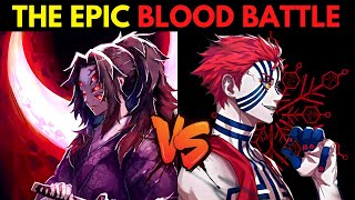 Akaza vs Kokushibo Blood Battle  What it would be like meaning Demon Slayer [upl. by Rebekah]