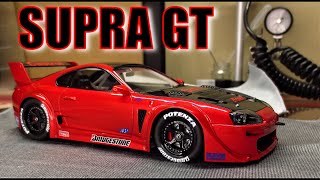 CASTROL TOYOTA TOMS SUPRA GT TAMIYA Assembly complete 組立て仕上げ。 [upl. by Jared]