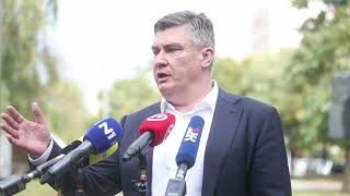 Milanović novinaru Hrstiću quotVi ste stranački agitatorquot [upl. by Scheers]