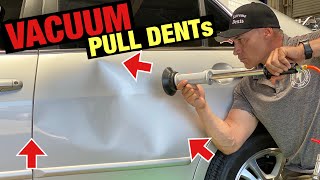 My Auto Body Dent Puller  VACUUM Paintless Dent Repair [upl. by Nanda]