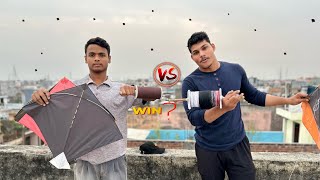 🔥Kite Cutting Challange  Who win  Kite Fighting  Kites Vlog [upl. by Yekcim]