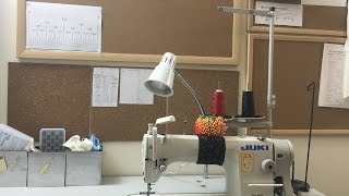 How to Thread a Juki DDL 8700 Industrial Machine [upl. by Donoho]