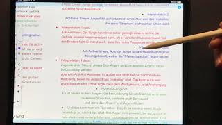 Dialektische Erörterung einer Textstelle als „Aufhebung“ eines Interpretationsstreits KG quotScherbenquot [upl. by Scarface767]