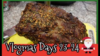 VLOGMAS DAYS 2324  HAPPY CHRISTMAS EVE [upl. by Langan]