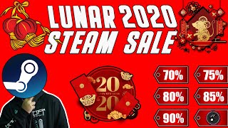 REKOMENDASI GAME TERBAIK DI STEAM LUNAR SALE 2020  BALIKLAYAR [upl. by Hanauq163]