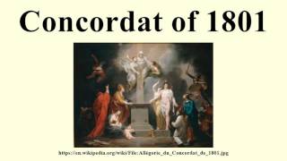 Concordat of 1801 [upl. by Rebekah]