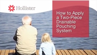 How to Apply a TwoPiece Drainable Ostomy Pouching System [upl. by Gnous]