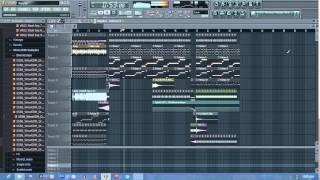 HookN Sling  Tokyo By Night Axwell Remix fl studio flp [upl. by Akisej]