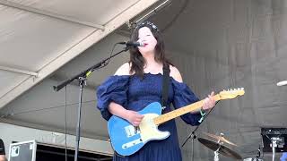 Lucy Dacus “First Time” Live at Newport Folk Festival Saturday July 23 2022 [upl. by Eintirb]