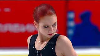 Alexandra Trusova  Free Program  Russian test Skates 2021  Cruella [upl. by Merwyn349]