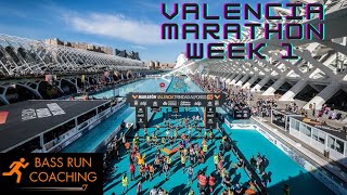 Valencia Marathon  Week 1 [upl. by Quenna]