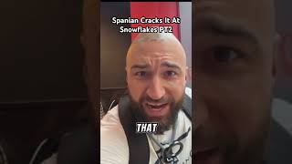 Spanian going off at snowflakes in the comments spanian kickirl kickstreaming viralshorts [upl. by Eiaj660]