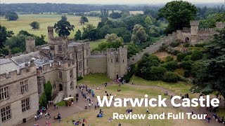 Warwick Castle  Review and Full Tour 4K [upl. by Moynahan]