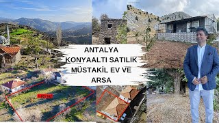 ANTALYA KONYAALTI SATILIK MÜSTAKİL EV VE ARSA [upl. by Nalak500]