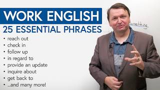 Speak like a Pro 25 Business English Phrases [upl. by Hotze]