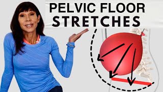 Pelvic Floor Stretches  Relieve Pelvic Pain amp Pelvic Muscle Spasm  Physiotherapy for Women amp Men [upl. by Rehsa]