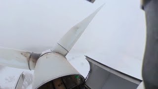 POV short Inspection of an old AN 1300 Windturbine [upl. by Araes841]