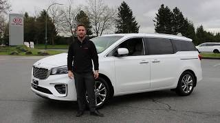 2019 Kia Sedona SXL Review  Vancouver Canada [upl. by Atok]